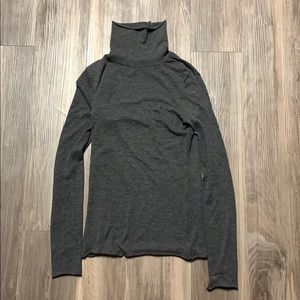 Fitted Grey Turtleneck from Forever 21